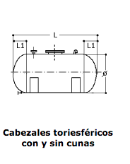 Cabezal Toriesférico con o sin Cunas